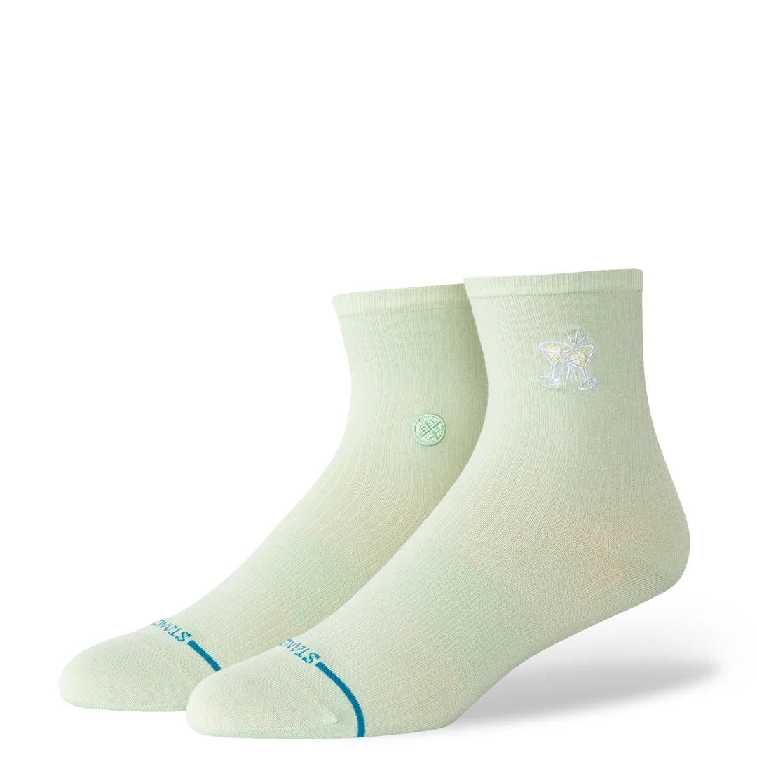 FINE RIB QUARTER SOCK - Image 2