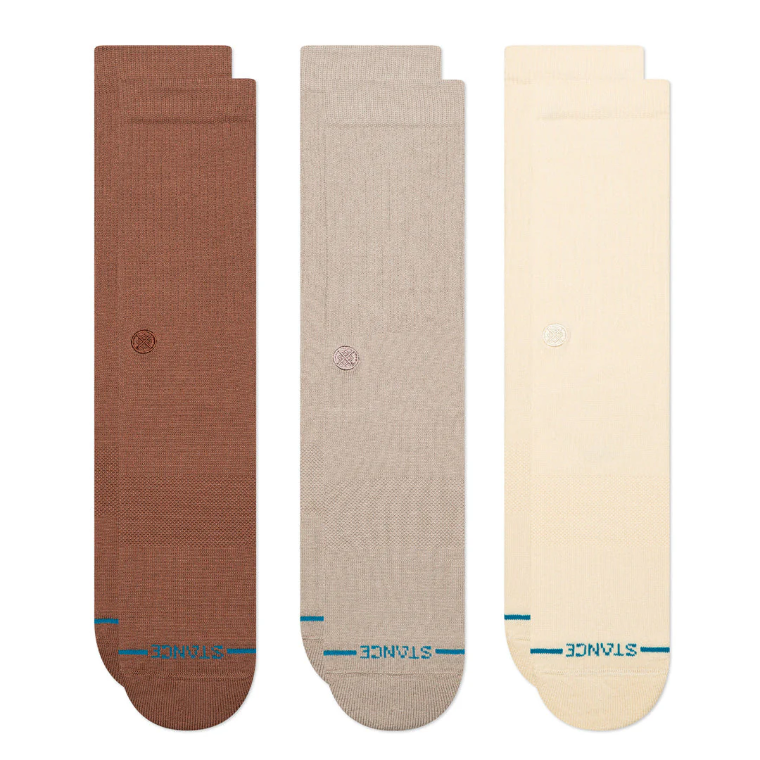 ICON CREW SOCK 3 PACK