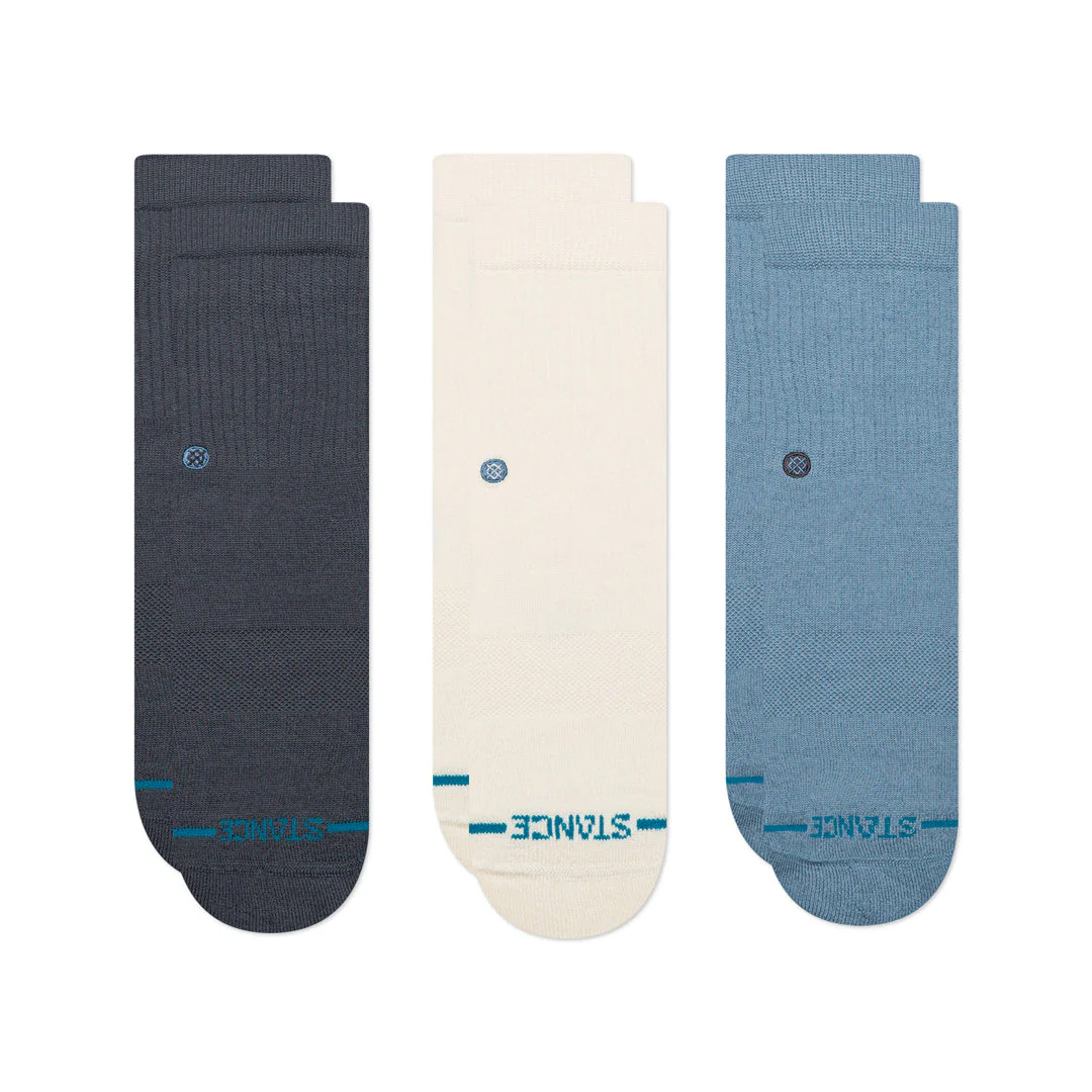 ICON ST KIDS CREW SOCK 3 PACK