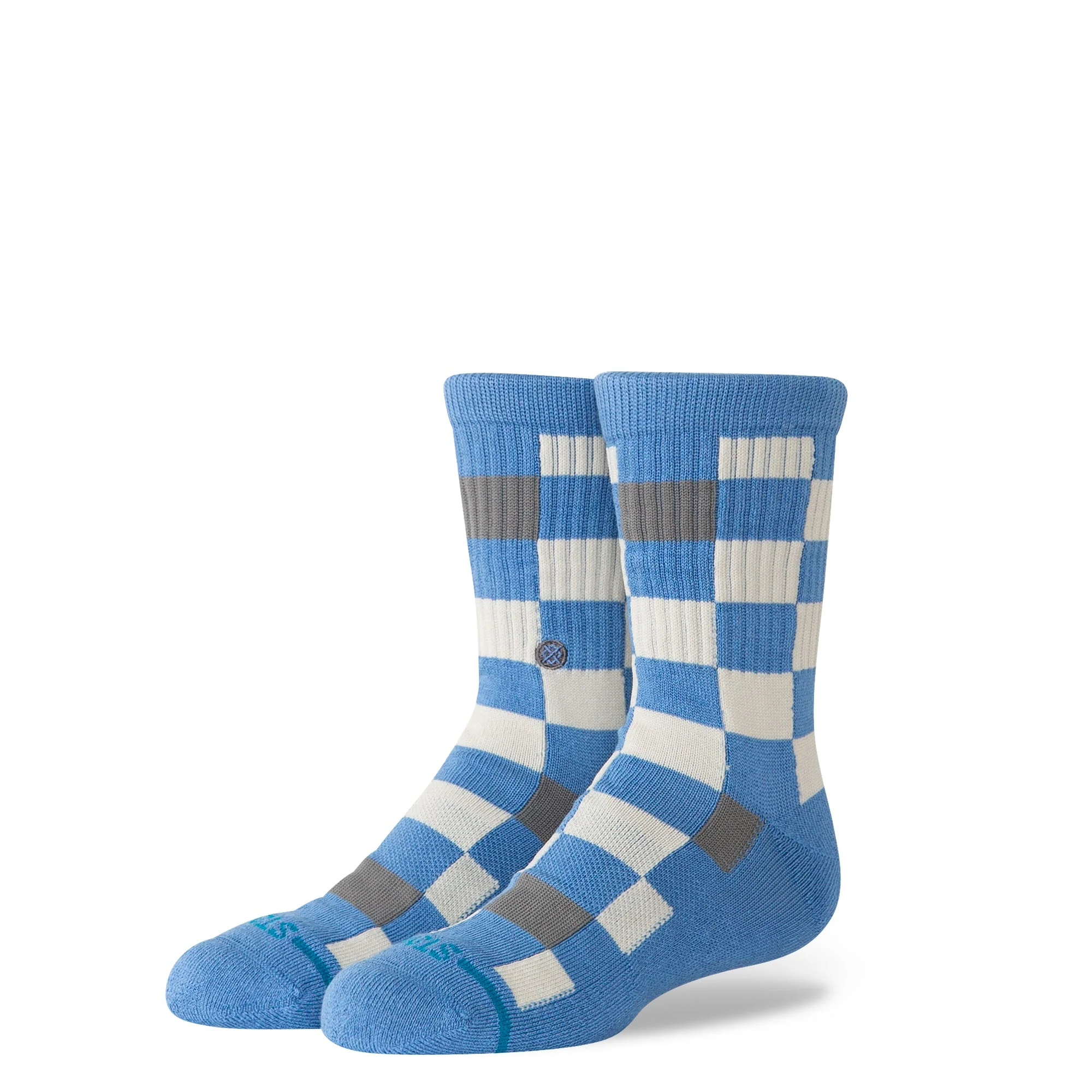 KIDS CHEF CHECK CREW SOCK