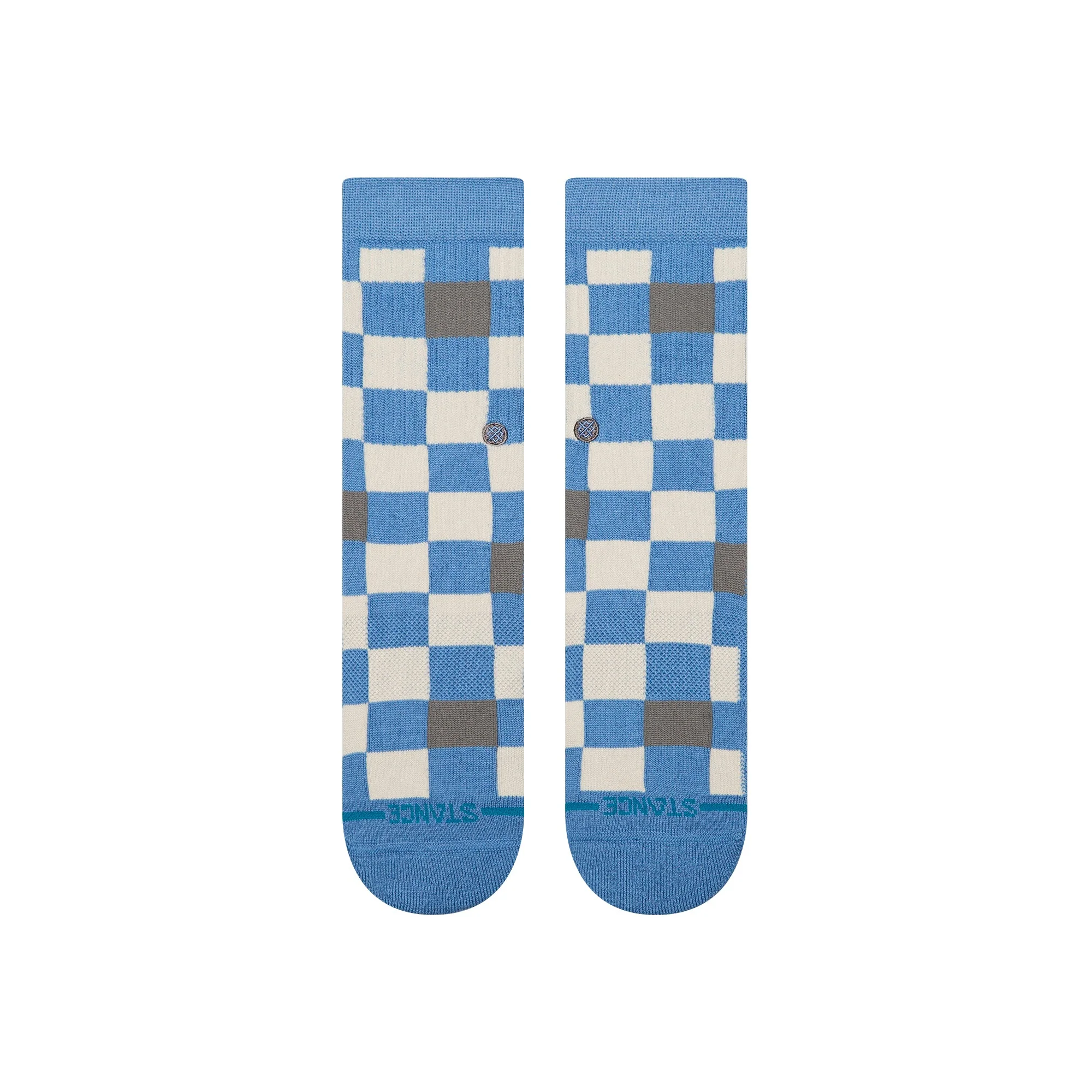 KIDS CHEF CHECK CREW SOCK - Image 2