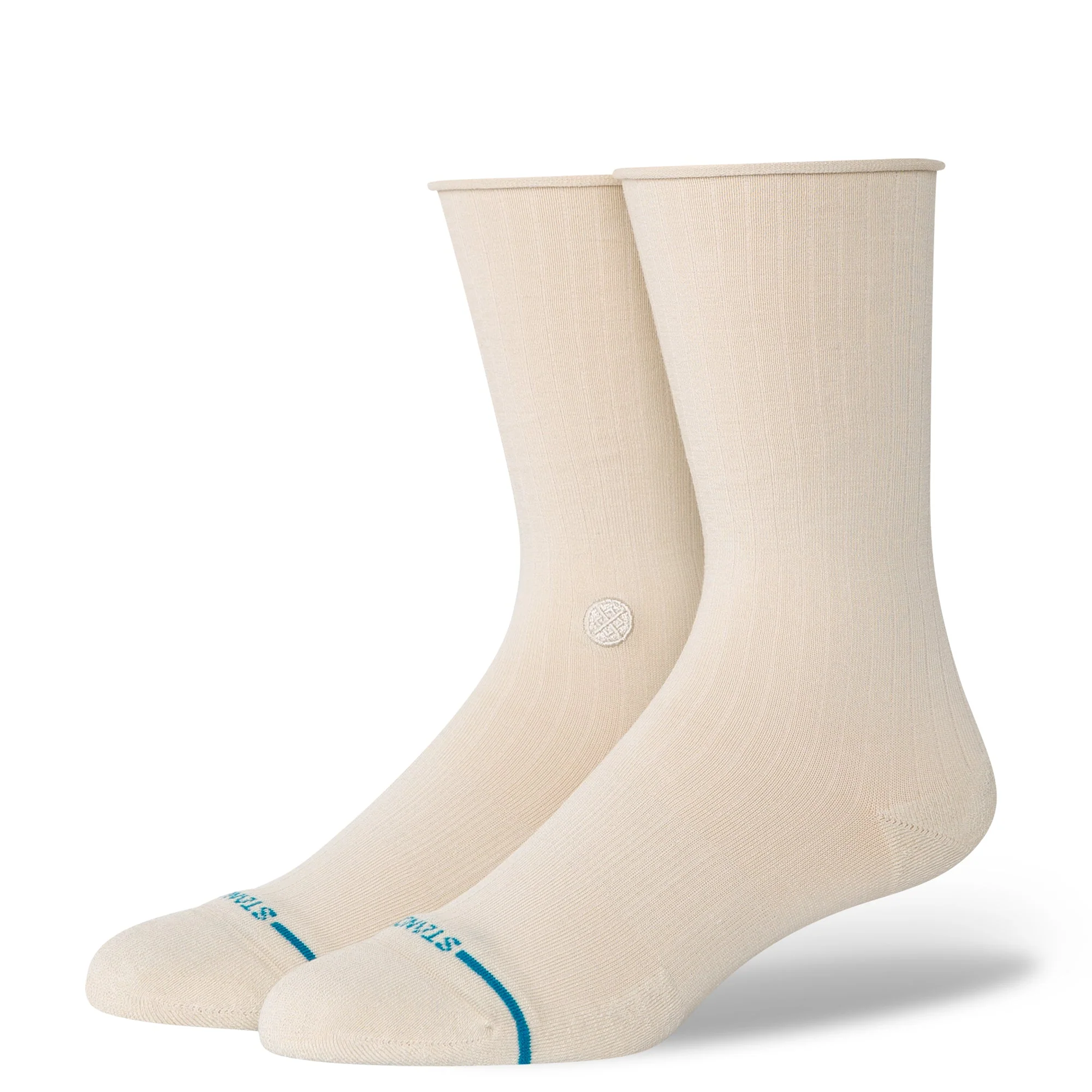 ROLLED SOLID CREW SOCK - Image 2