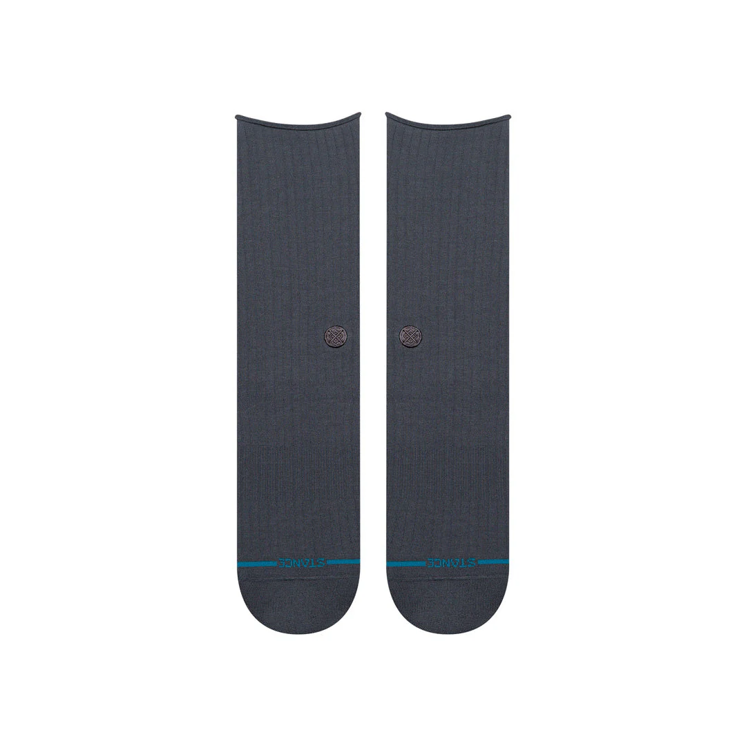 ROLLED SOLID CREW SOCK - Image 3