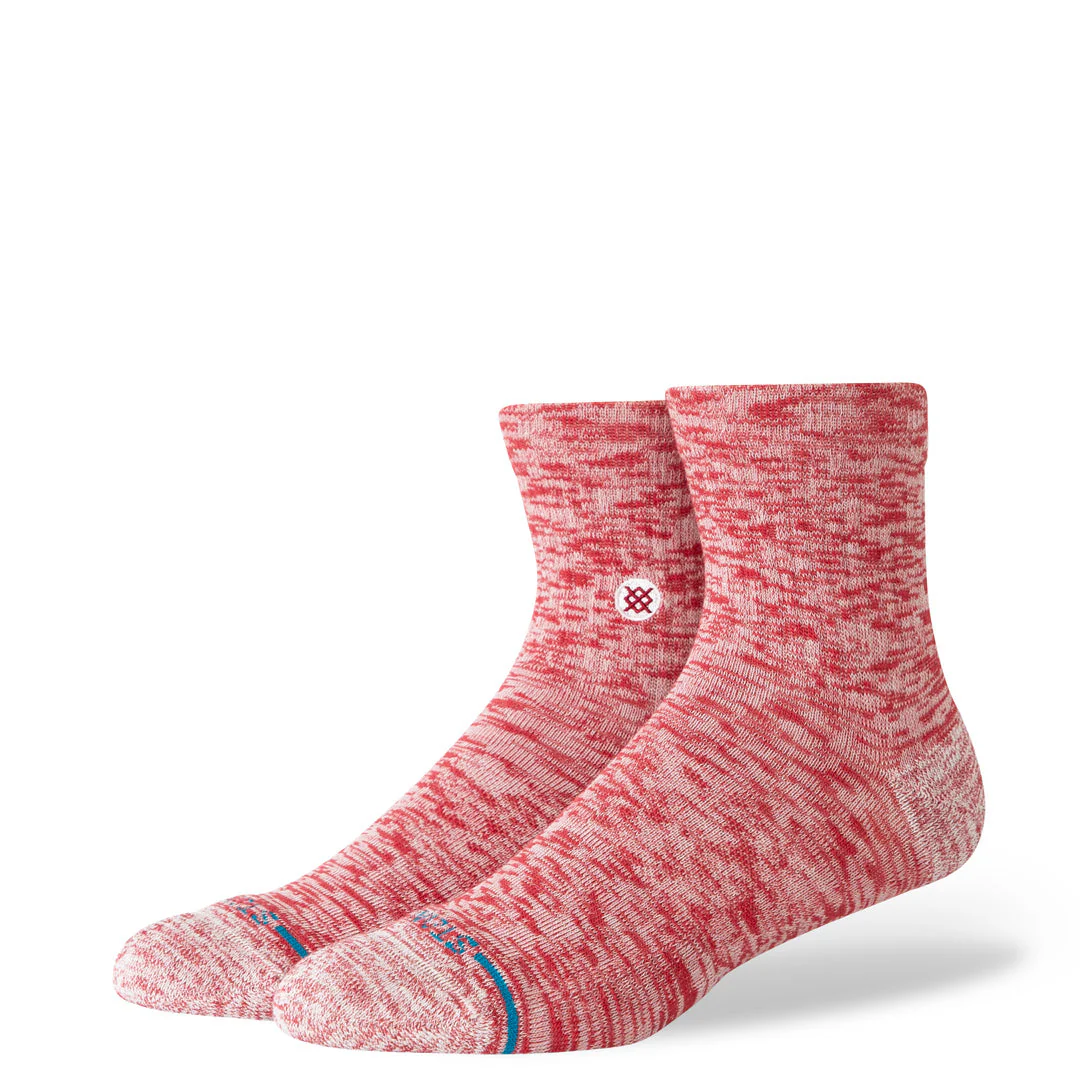 SLUB QUARTER SOCK
