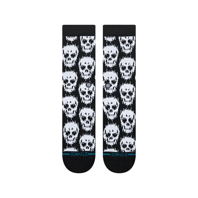 STATIC SKULL CREW SOCK - Image 2