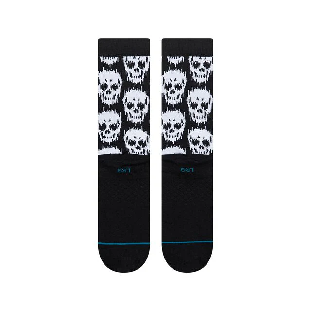 STATIC SKULL CREW SOCK - Image 3