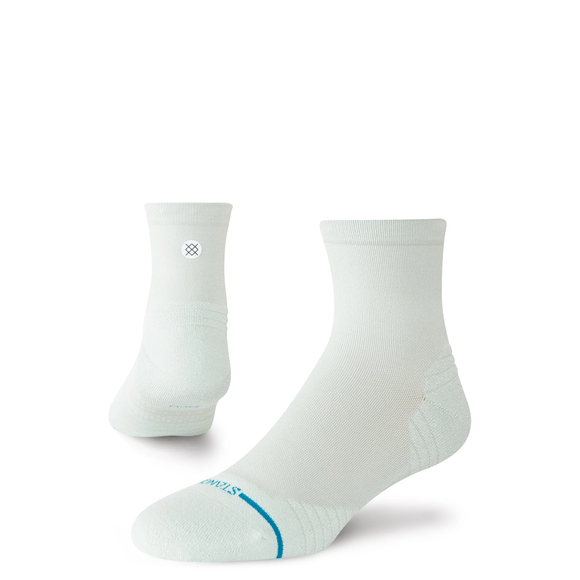 WOMENS SOLID LIGHT QUARTER SOCK - Image 2