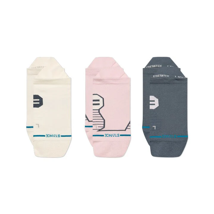 WOMENS SOLID LIGHT TAB SOCK 3 PACK